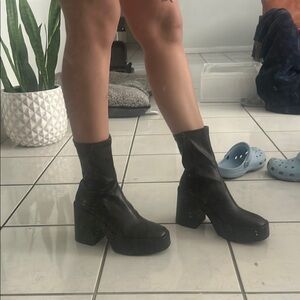 Women's Black Ankle Boots